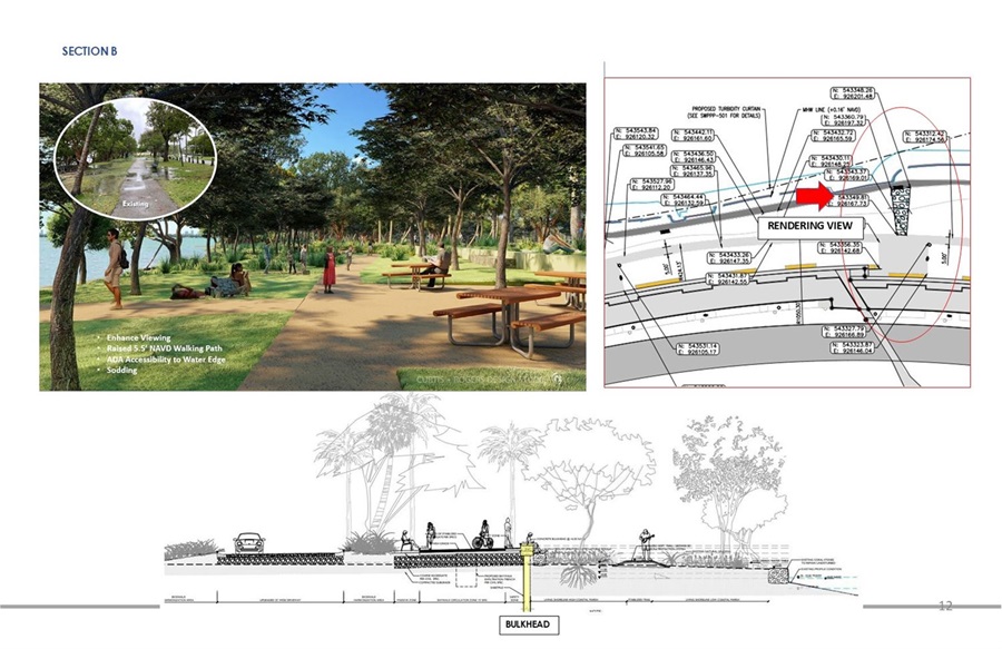 Morningside Park Section B Bulkhead Elevations Image