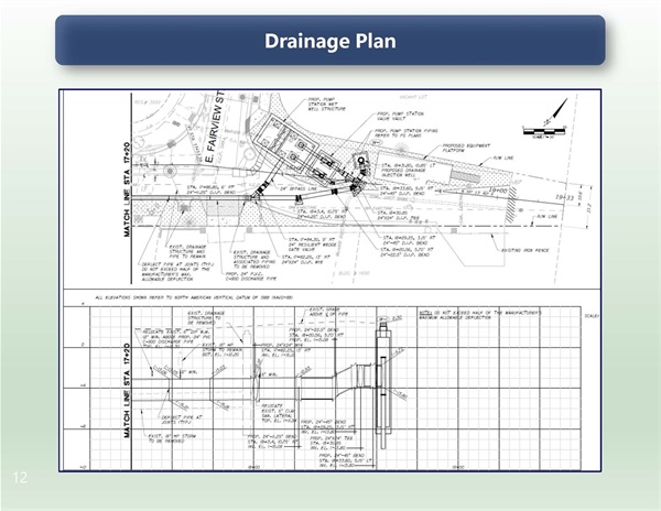 S. Bayshore Lane Pumpstation Phase II Presentation - Drainage Plan 3