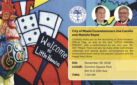 Little Havana Flag Day Flyer